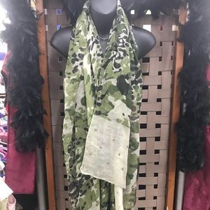 Army Star Studded Scarf